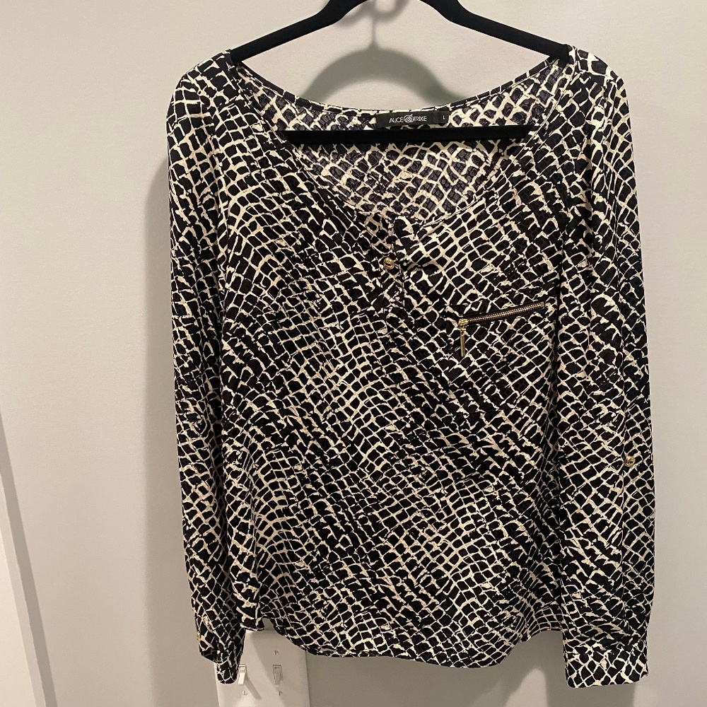 Alice & Trixie Silk Blouse